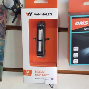 luz trasera de seguridad clettas led recargable para bicicleta